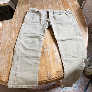 Levi's Men's Straight Jeans in Beige